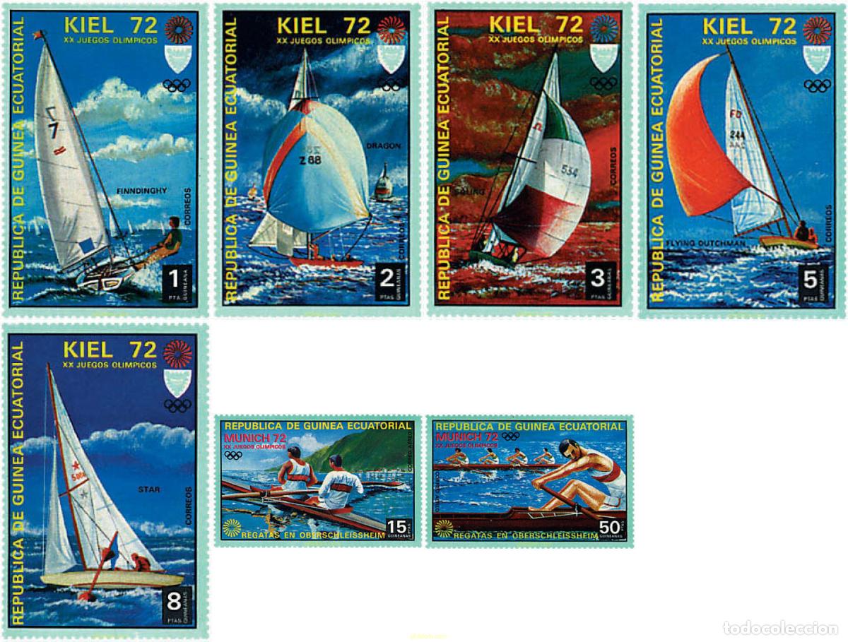 Sellos: 80653 MNH GUINEA ECUATORIAL 1972 20 JUEGOS OLIMPICOS VERANO MUNICH 1972