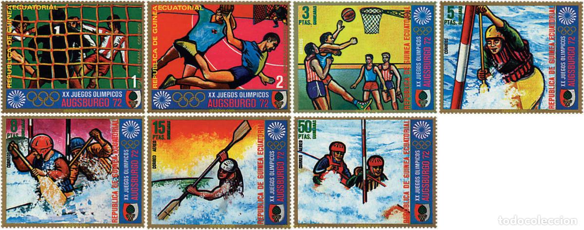 Sellos: 52969 MNH GUINEA ECUATORIAL 1972 20 JUEGOS OLIMPICOS VERANO MUNICH 1972