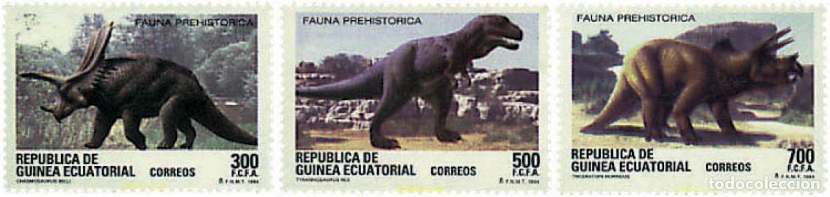 Sellos: 29082 MNH GUINEA ECUATORIAL 1994 FAUNA PREHISTORICA