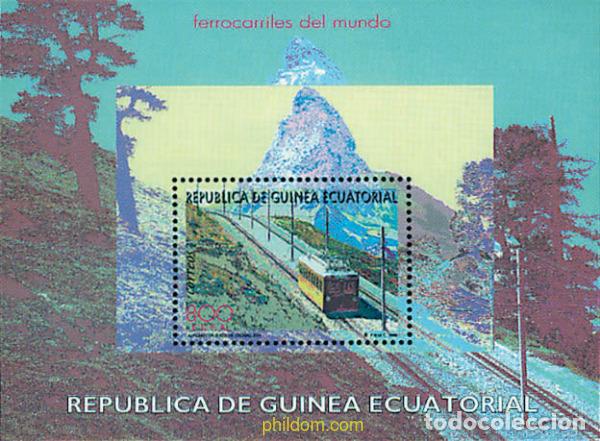Selos: 54960 MNH GUINEA ECUATORIAL 1995 TRENES