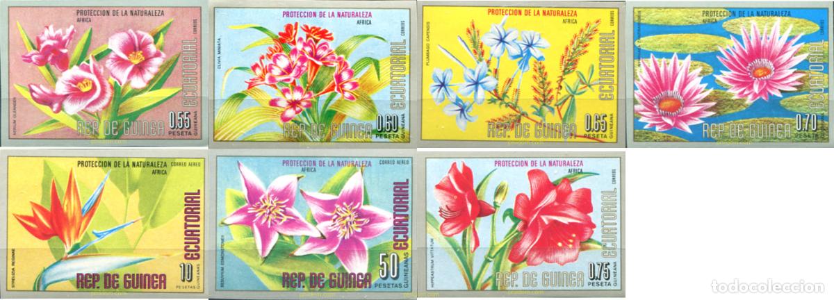 Sellos: 13772 MNH GUINEA ECUATORIAL 1976 FLORES DE AFRICA
