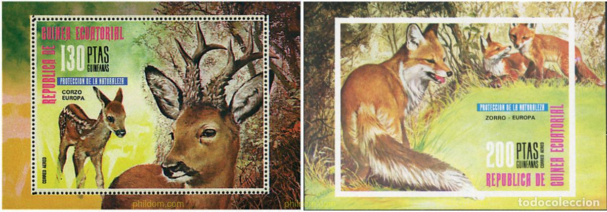 Sellos: 68767 MNH GUINEA ECUATORIAL 1976 FAUNA EUROPEA