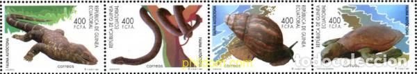 Sellos: 152822 MNH GUINEA ECUATORIAL 1998 FAUNA AUTOCTONA