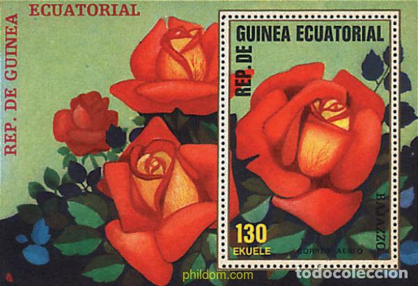 Sellos: 683573 MNH GUINEA ECUATORIAL 1979 ROSAS
