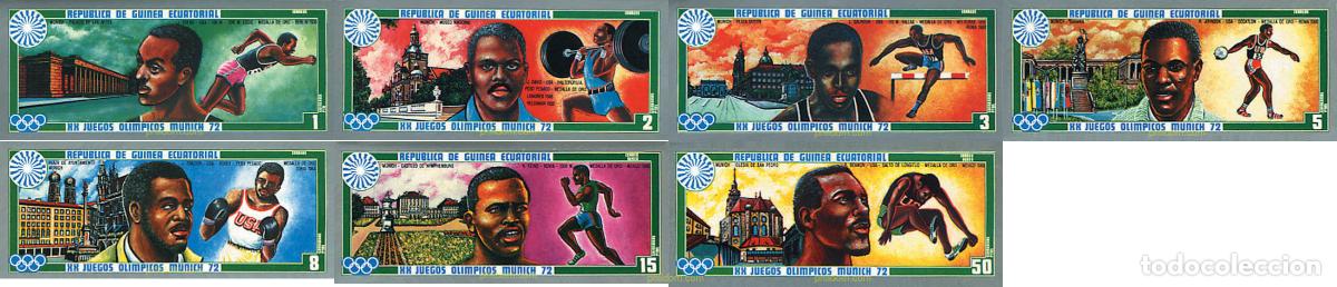 Selos: 135508 MNH GUINEA ECUATORIAL 1972 20 JUEGOS OLIMPICOS VERANO MUNICH 1972