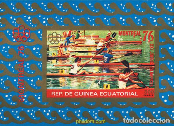 Sellos: 327452 MNH GUINEA ECUATORIAL 1976 21 JUEGOS OLIMPICOS VERANO MONTREAL 1976