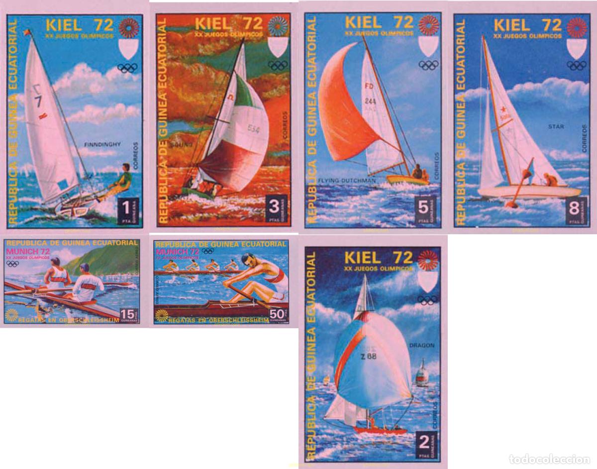 Sellos: 13761 MNH GUINEA ECUATORIAL 1972 20 JUEGOS OLIMPICOS VERANO MUNICH 1972