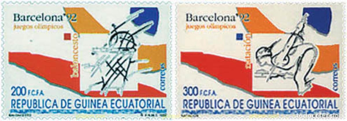 Sellos: 52423 MNH GUINEA ECUATORIAL 1992 25 JUEGOS OLIMPICOS VERANO BARCELONA 1992