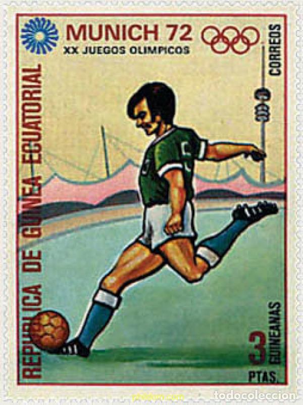 Sellos: 681882 MNH GUINEA ECUATORIAL 1972 20 JUEGOS OLIMPICOS VERANO MUNICH 1972