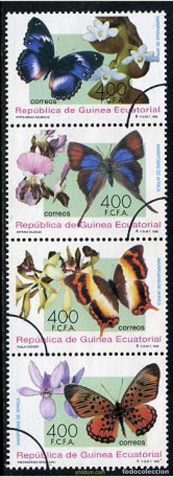 Selos: 682006 MNH GUINEA ECUATORIAL 1995 MARIPOSAS
