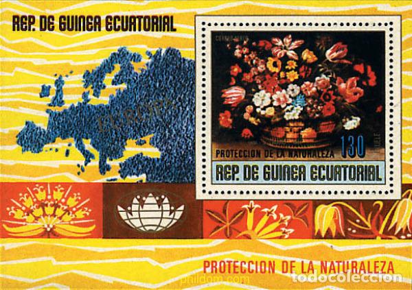 Sellos: 683565 MNH GUINEA ECUATORIAL 1977 FLORES DE EUROPA
