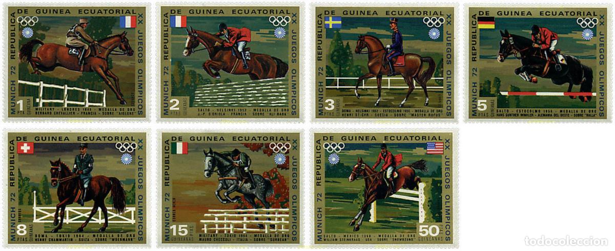 Sellos: 52964 MNH GUINEA ECUATORIAL 1972 20 JUEGOS OLIMPICOS VERANO MUNICH 1972