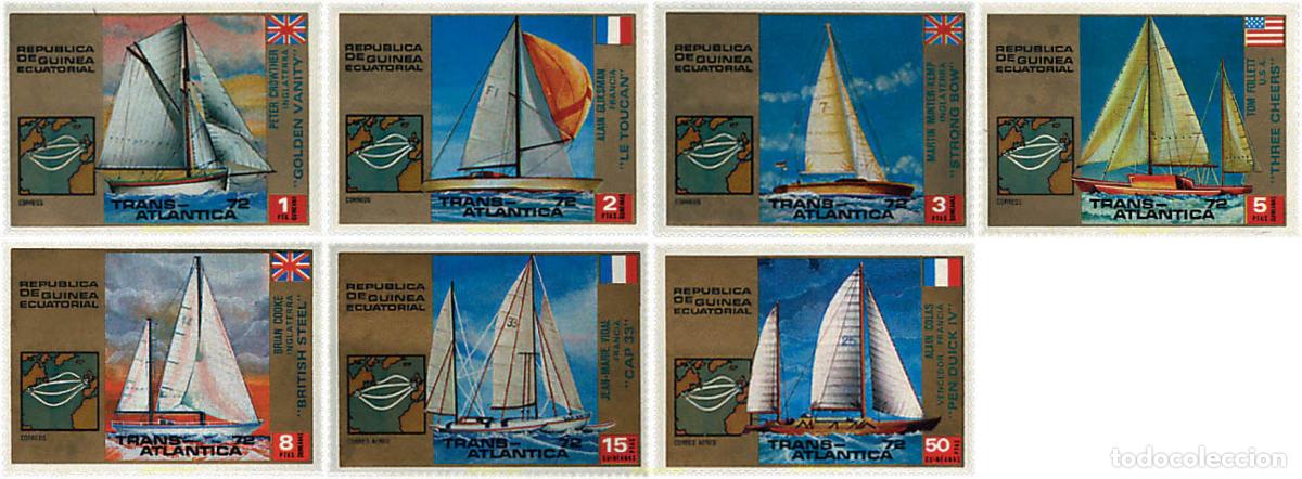 Briefmarken: 79774 MNH GUINEA ECUATORIAL 1973 REGATAS TRANSATLANTICAS.