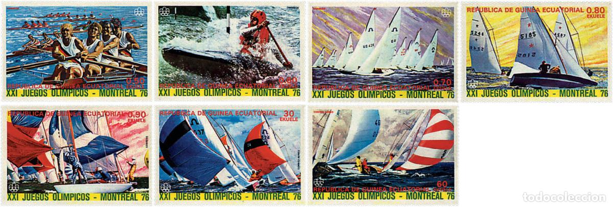 Sellos: 80591 MNH GUINEA ECUATORIAL 1976 21 JUEGOS OLIMPICOS VERANO MONTREAL 1976