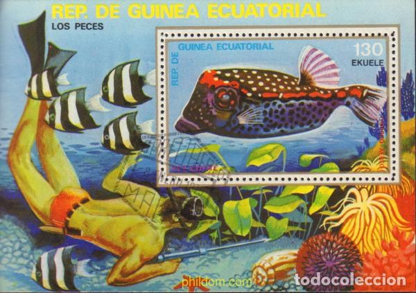 Sellos: 584501 USED GUINEA ECUATORIAL 1979 PECES