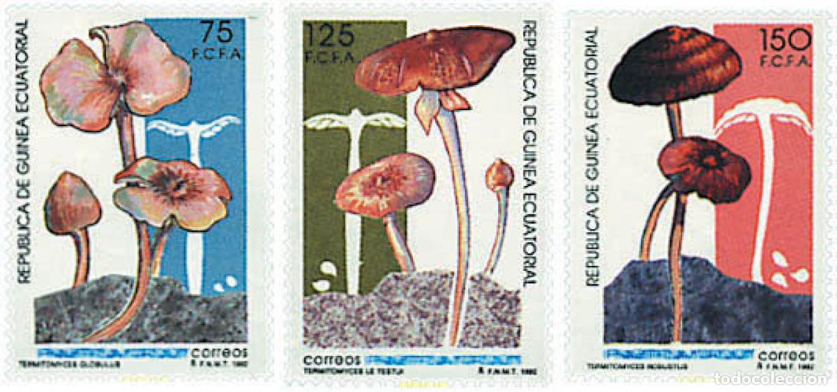 Stamps: 37465 MNH GUINEA ECUATORIAL 1992 SETAS