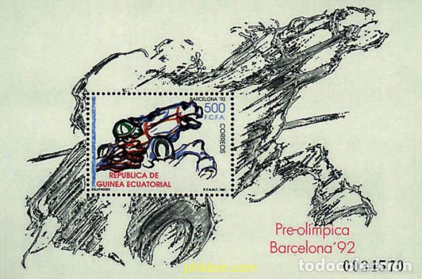 Sellos: 73771 MNH GUINEA ECUATORIAL 1991 25 JUEGOS OLIMPICOS VERANO BARCELONA 1992