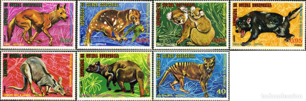Sellos: 70891 MNH GUINEA ECUATORIAL 1974 FAUNA AUSTRALIANA