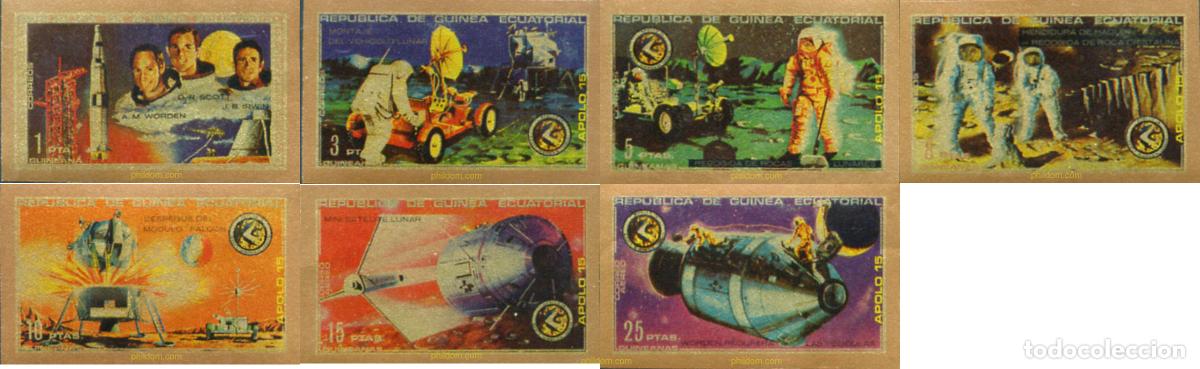 Sellos: 185528 MNH GUINEA ECUATORIAL 1972 APOLLO XV