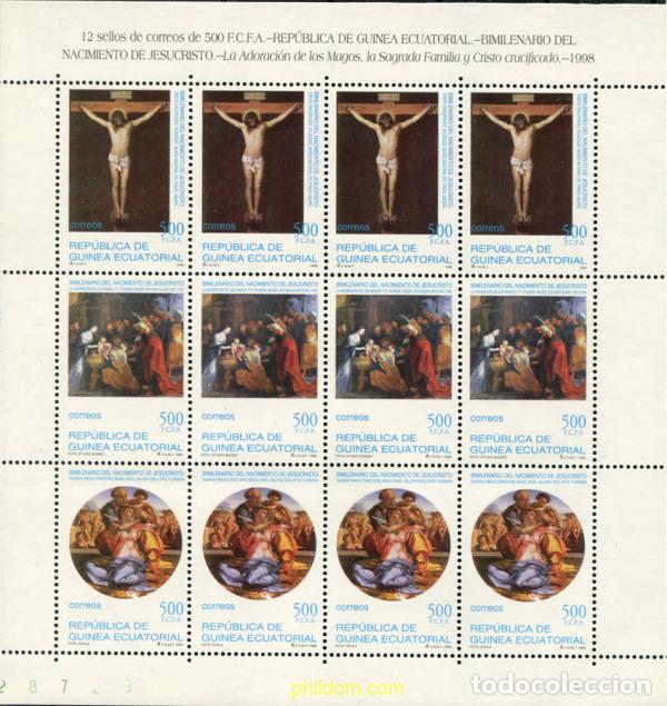 Sellos: 324039 MNH GUINEA ECUATORIAL 1999 BIMILENARIO DEL NACIMIENTO DE CRISTO