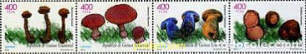 Sellos: 4864 MNH GUINEA ECUATORIAL 2001 SETAS