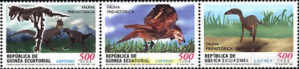 Sellos: 4924 MNH GUINEA ECUATORIAL 2001 FAUNA PREHISTORICA