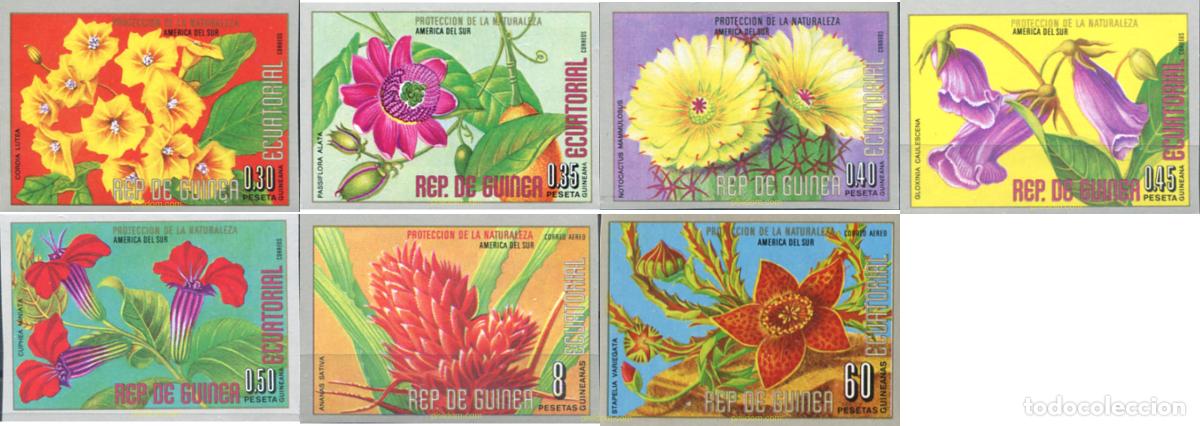 Sellos: 14187 MNH GUINEA ECUATORIAL 1976 FLORES DE SUR AMERICA