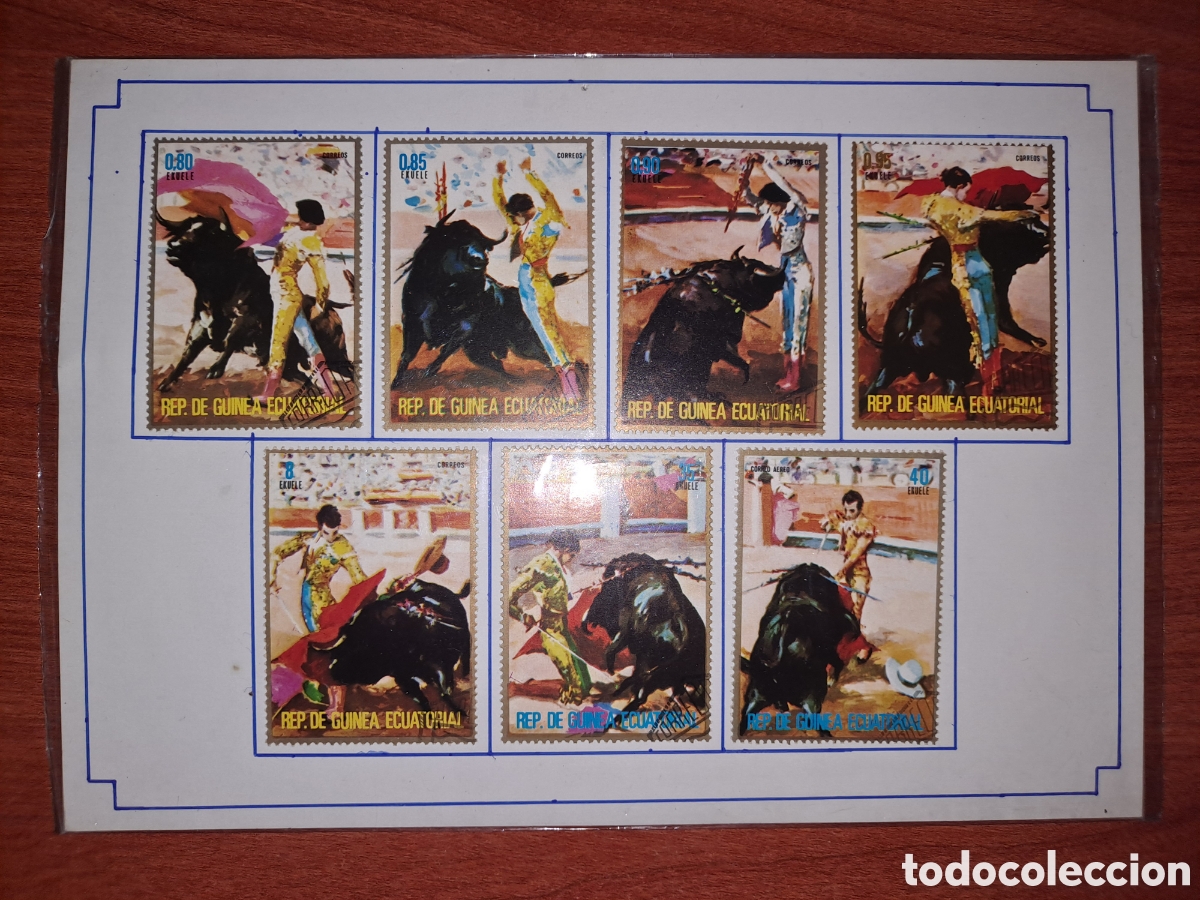 Sellos: Sellos usados Guinea Ecuatorial 1975