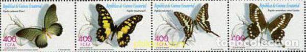 Sellos: 115165 MNH GUINEA ECUATORIAL 2002 MARIPOSAS