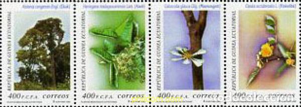 Sellos: 135121 MNH GUINEA ECUATORIAL 2002 PLANTAS MEDICINALES
