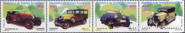 Sellos: 135125 MNH GUINEA ECUATORIAL 2003 AUTOMOVILES