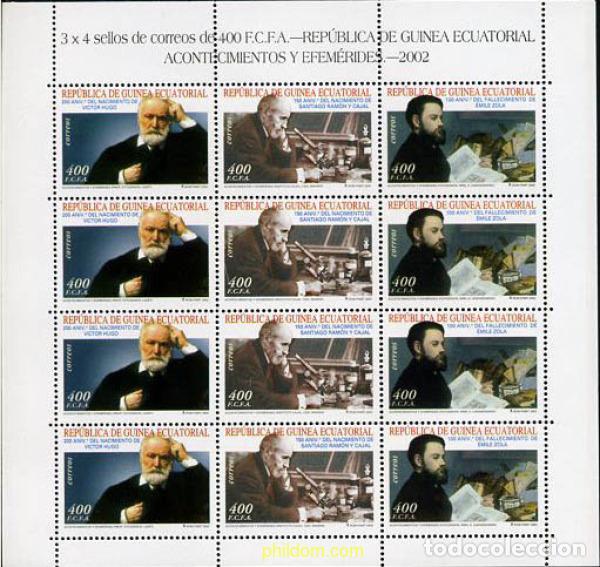 Sellos: 144052 MNH GUINEA ECUATORIAL 2003 PERSONAJES