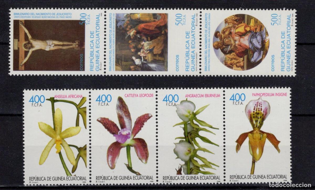 Sellos: Sellos dependencias espa&ntilde;olas GUINEA ECUATORIAL a&ntilde;o 1999** completo