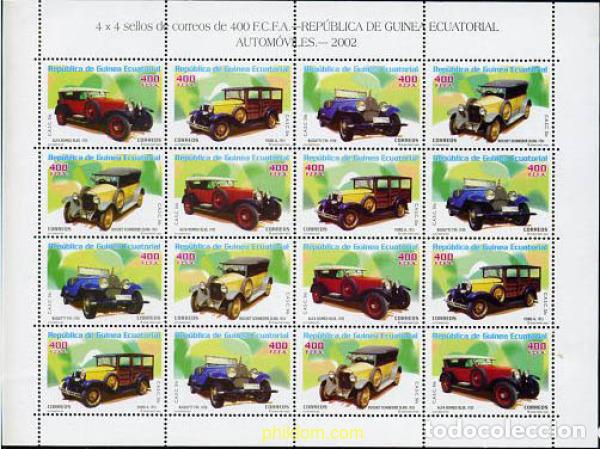 Sellos: 144055 MNH GUINEA ECUATORIAL 2003 AUTOMOVILES