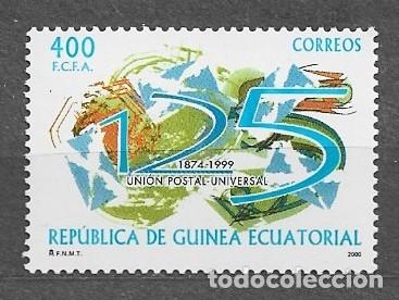 Sellos: Guinea Ecuatorial 2000 - U.P.U. (Universal Postal Union), 125th Anniversary - Edif 275** - 2000-11