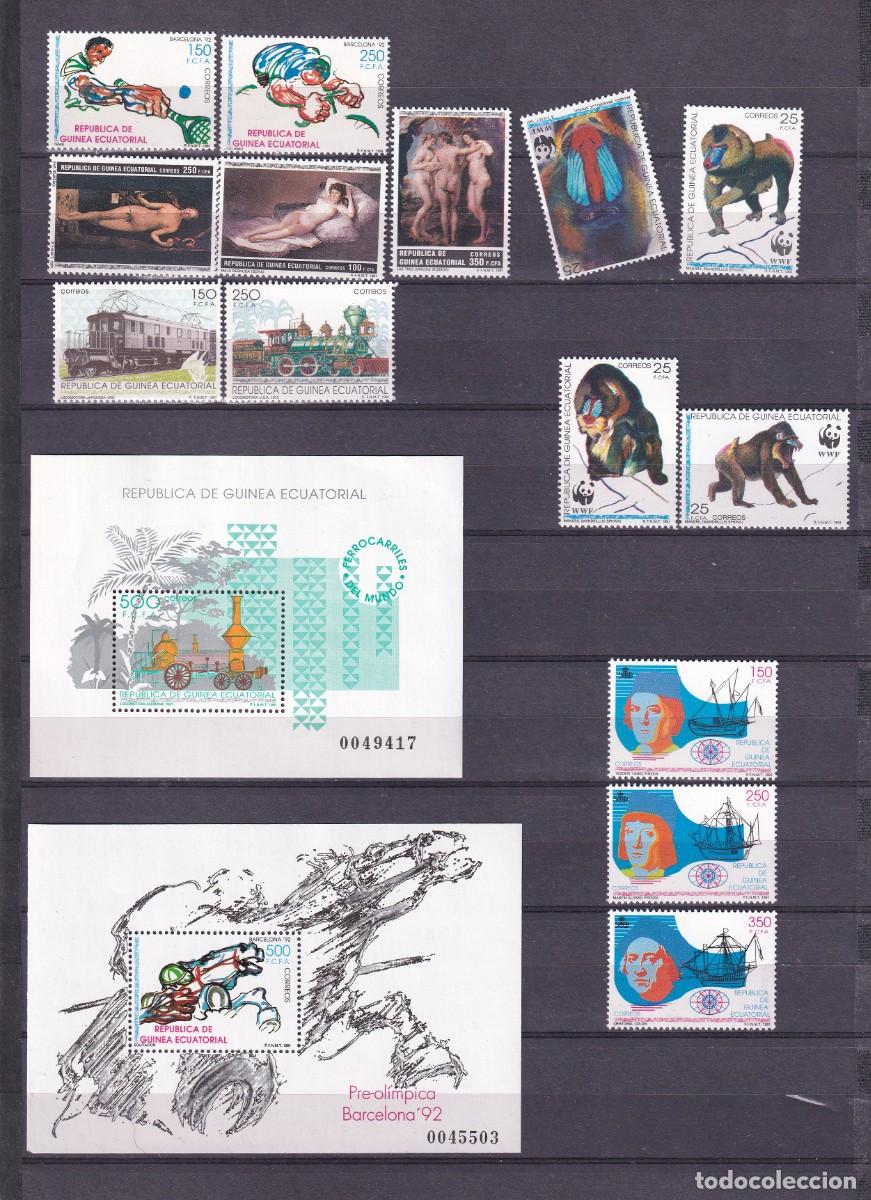 Stamps: Sellos GUINEA ECUATORIAL a&ntilde;o 1991** COMPLETO en NUEVO v.c. 66.80 &euro;