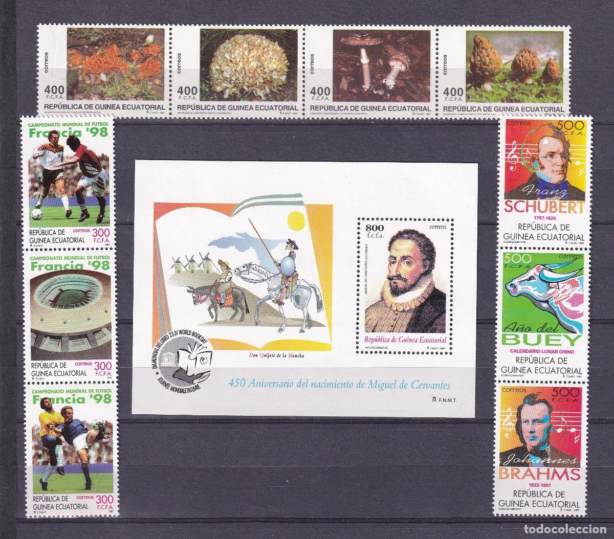 Stamps: Sellos GUINEA ECUATORIAL a&ntilde;o 1997** COMPLETO en NUEVO v.c. 35.50 &euro;