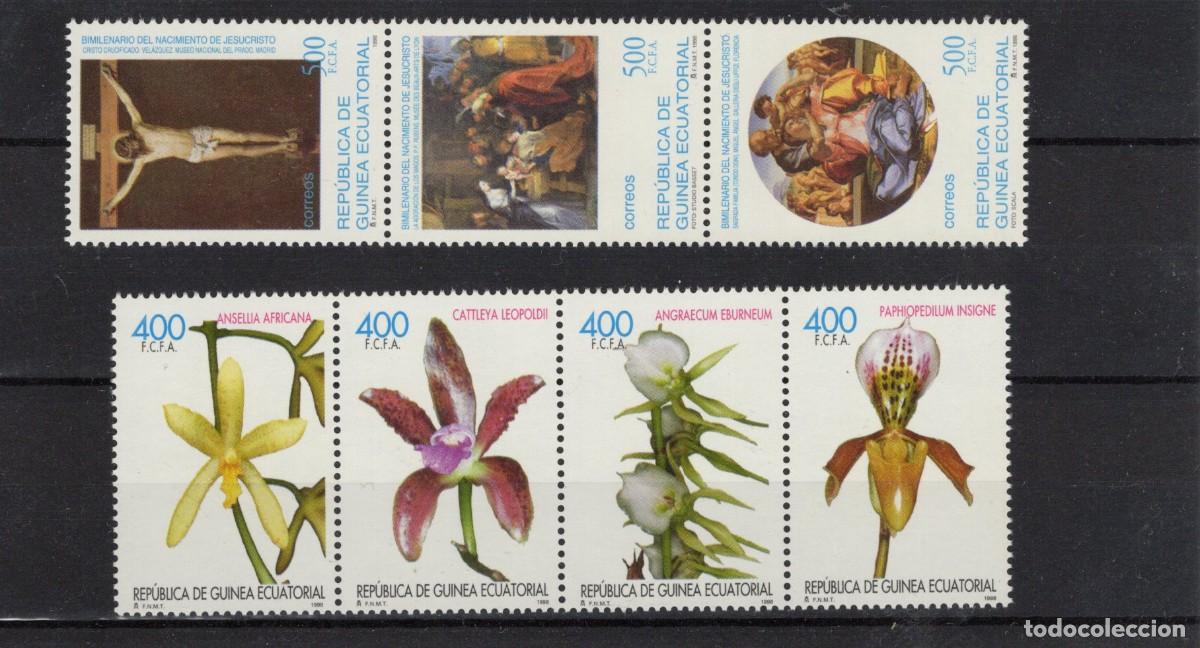 Stamps: Sellos GUINEA ECUATORIAL a&ntilde;o 1999 COMPLETO EDIFIL 252/258** en NUEVO v.c. 18 &euro;
