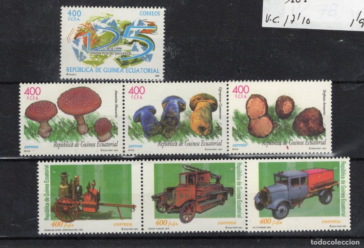 Sellos: Sellos GUINEA ECUATORIAL a&ntilde;o 2001 COMPLETO EDIFIL 275/283** en NUEVO v.c. 17.10 &euro;