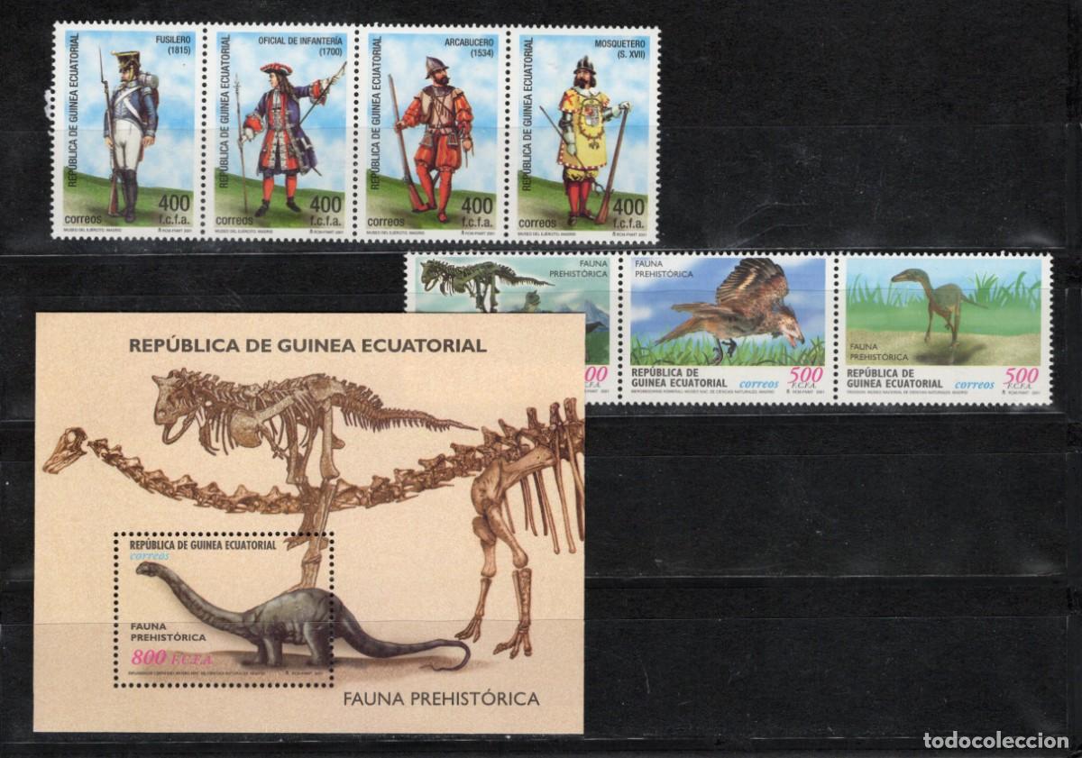 Sellos: Sellos GUINEA ECUATORIAL a&ntilde;o 2002 COMPLETO EDIFIL 284/291** en NUEVO v.c. 22.35 &euro;