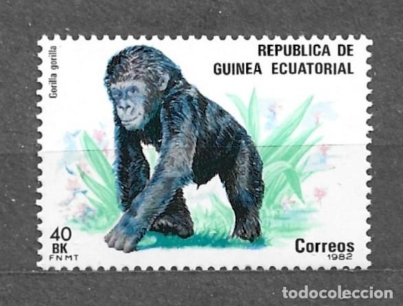 Sellos: Guinea Ecuatorial 1983 - Western Gorilla (Gorilla gorilla) - Edi:GQ 39 - D6