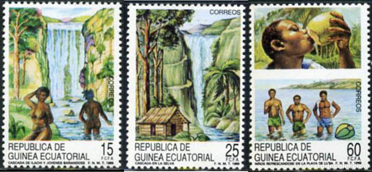 Sellos: 190411 MNH GUINEA ECUATORIAL 1989 TURISMO