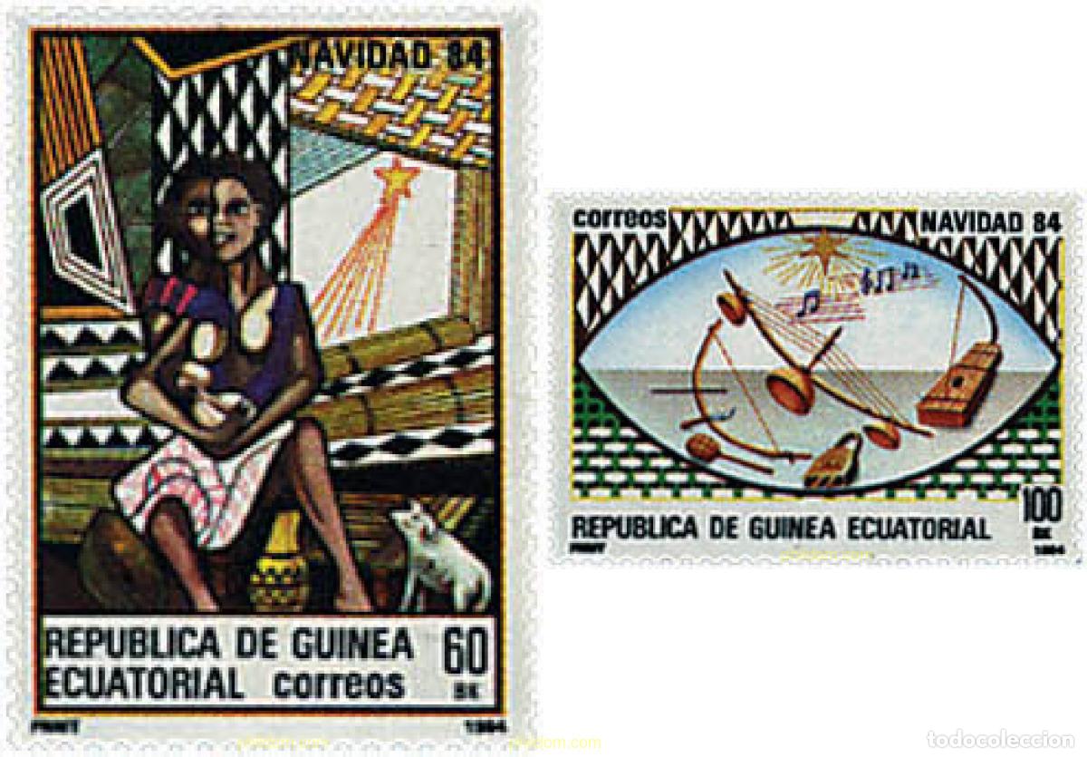 Sellos: 50937 MNH GUINEA ECUATORIAL 1984 NAVIDAD