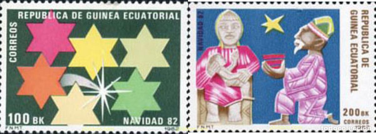 Sellos: 213525 MNH GUINEA ECUATORIAL 1983 NAVIDAD