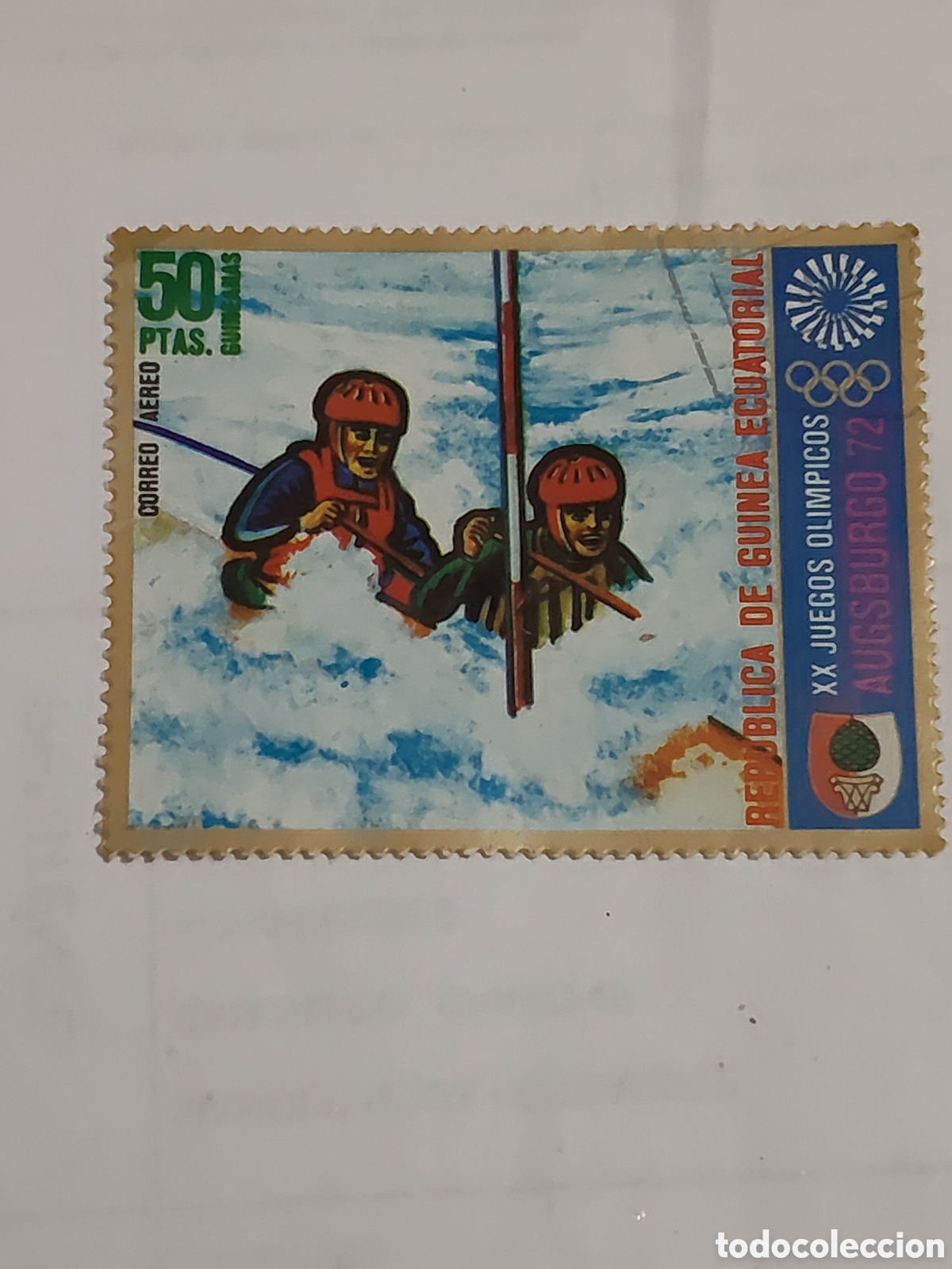Sellos: Sello de Guinea Ecuatorial XX juegos Ol&iacute;mpicos Munich 1972