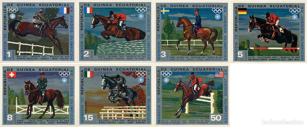Sellos: 104584 MNH GUINEA ECUATORIAL 1972 20 JUEGOS OLIMPICOS VERANO MUNICH 1972