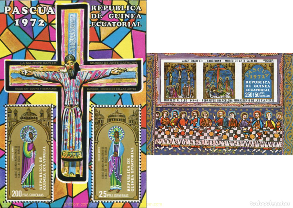 Sellos: 685898 MNH GUINEA ECUATORIAL 1972 PASCUA