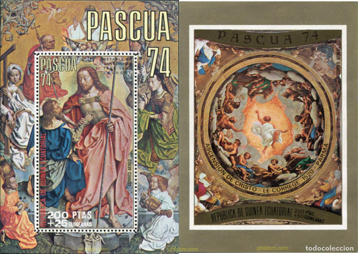 Sellos: 685858 MNH GUINEA ECUATORIAL 1974 PASCUA