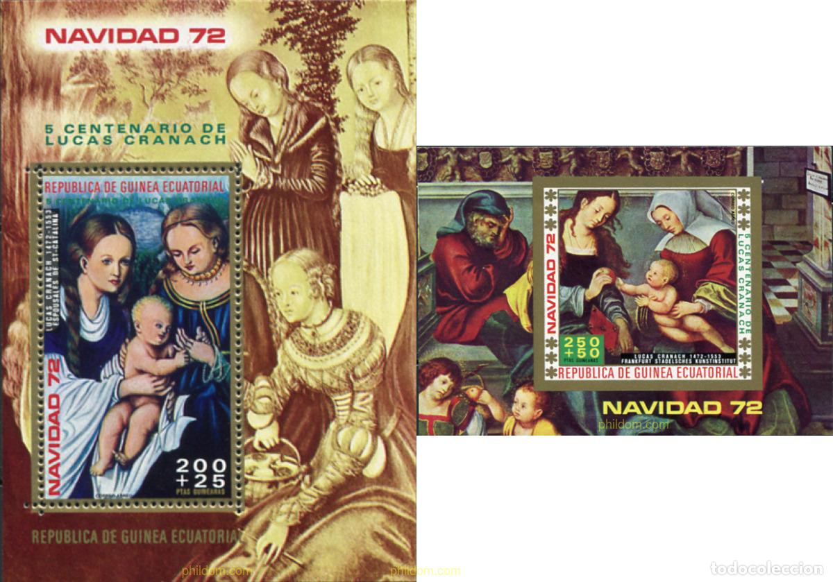 Sellos: 685888 MNH GUINEA ECUATORIAL 1972 NAVIDAD