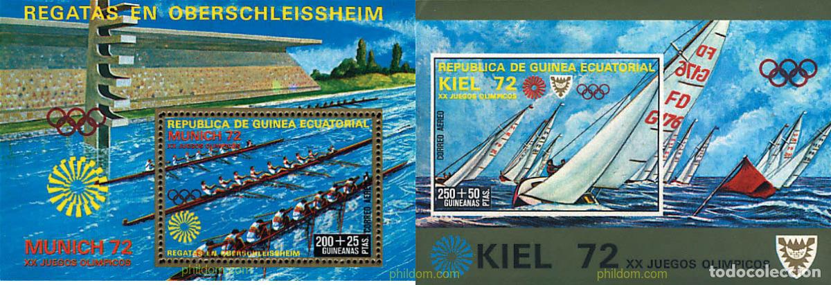 Sellos: 52967 MNH GUINEA ECUATORIAL 1972 20 JUEGOS OLIMPICOS VERANO MUNICH 1972